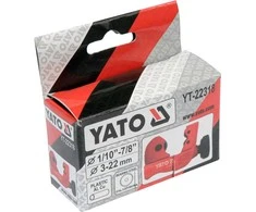 Yato Toya Sa Poland Vamzdelių pjoviklis mini | 3-22 mm (YT-22318)