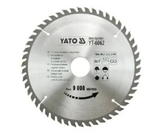 YATO WIDI diskinis pjūklas 184x30 mm 50 dantukų 6062