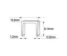 Mechaninis apkabėlių plaktukas Yato YT-7004