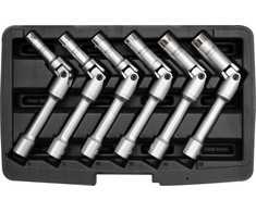 Yato Kaitinimo žvakių galvučių rinkinys, 6 vnt, 8-16 mm, CrV plienas, skirtas kaitinimo žvakėms