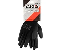 Yato Toya Sa Poland PU-COATED NYLON PROTECTIVE GLOVES SIZE 8 (YT-74728)