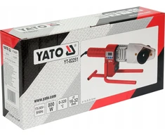 Yato Toya Sa Poland Plastikinių vamzdžių (PVC) suvirinimo aparatas | Led ekranas | 800W (YT-82251)
