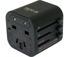Toya Sa Poland Kelionininis adapteris | universalus | daugiau nei 150 šalių (YT-81302)