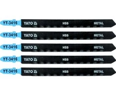 Yato Toya Sa Poland Pjūkliukai siaurapjūkliui 5vnt, 21TPI / 1,.2Mmm (metalui, aliuminiui) (YT-3416)