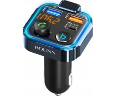 Yato Bounn įkroviklis QC3.0+PD18W automobilinis įkroviklis