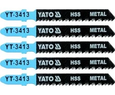 Yato Toya Sa Poland Pjūkliukai siaurapjūkliui 5vnt, 12 TPI / 2mm (metalui) (YT-3413)
