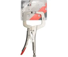 "C" TIPO YATO SUVIRINIMO UŽSPĖJIMO replės 280mm 2468