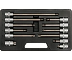 YATO SPLINE veržliaraktis 1/2", 12 Vnt. M5-M17 RINKINYS