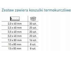 Yato 127 vnt. susitraukiančių žarnų asortimentas