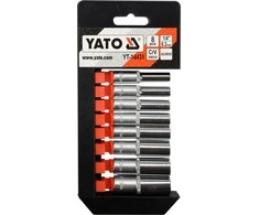 YATO LONG SOCETS 1/4" RINKINYS 8 vnt /BL 14431