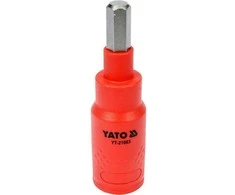 Yato Toya Sa Poland Izoliuotas antgalis elektrikui H8x75mm, 3/8" VDE (YT-21083)