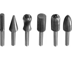 YATO metalo pjaustytuvai su kotu, FI 6 mm, 6 vnt. rinkinys.
