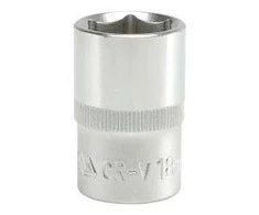 YATO šešiakampė galvutė 1/2" trumpa 18mm