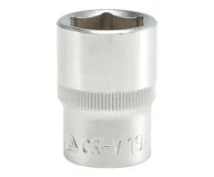 YATO šešiakampė galvutė 1/2" trumpa 19mm