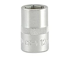 YATO šešiakampė galvutė 3/8" trumpa 12mm