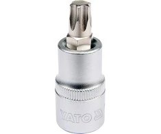 Yato Toya Sa Poland Antgalis įpresuotas į galvutę 1/2", T50 x 55 mm (YT-04316)