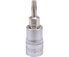 Yato Toya Sa Poland Antgalis įpresuotas į galvutę | 6.3 mm (1/4") | T-Star (Torx) T15 (YT-04303)