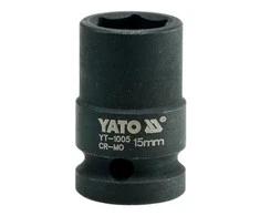 YATO ŠEŠIAKAMPIS SMŪGINIS ANTGALIS 1/2" TRUMPAS 15mm