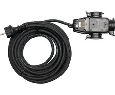 YATO ilgiklis su 3 lizdais 10m 3x1,5mm2 IP44 16A H07RN-F 8116