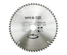 YATO WIDI diskinis pjūklas 250x30 mm 60 dantukų 6072