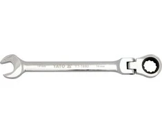 YATO KLUCZ PŁASKO-OCZKOWY Z GRZECHOTKĄ 13mm, Z PRZEGUBEM 1679