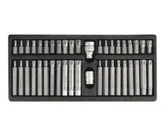 YATO TORX + RIBE GABALŲ RINKINYS 42 vnt. 0420