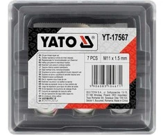 Yato ALYVOS KIETĖS KAMŠČIŲ REMONTO RINKINYS M11X1.5MM 7CZ