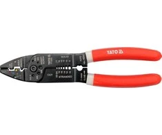 YATO Laidų nužievinimo replės 215mm 0,64-2,6mm 2293