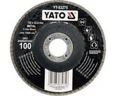 Yato Toya Sa Poland Šlifavimo diskas lapelinis plokščios formos 125mm P80 (YT-83274)