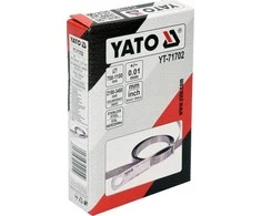 Yato Toya Sa Poland Juostinis matavimo įrankis | diametrui ir perimetrui | maks. 2190 / perimetras 3460 mm (YT-71702)