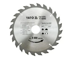 YATO WIDI diskinis pjūklas 184x30 mm 24 dantu 6060