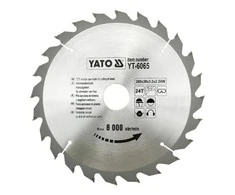 Pjūklas medžiui diskinis Yato | 200x30/2,2mm 24dant,