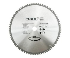 YATO WIDI diskinis pjūklas 350x30 mm 84 dantuku 6083