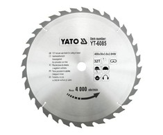 YATO WIDI diskinis pjūklas 400x30 mm 32 dantukų 6085