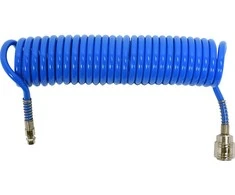 YATO PRZEWÓD / WĄŻ pneumatinis SPIRALNY 5,5mm x 8mm x 5m POLIURETANOWY