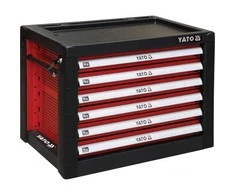 Yato 6-Drawer service cabinet YT-09155 Juodas