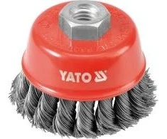 YATO BET šepetys 60 mm, M14 sriegis, susukta viela 4767