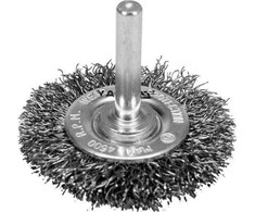 YATO DISKINIS ŠEPETĖLIS SU KOTU 50mm INOX