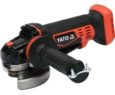 Akumuliatorinis kampinis šlifuoklis Yato YT-82827; 125 mm; 18 V; (be akumuliatoriaus ir pakrovėjo)