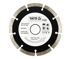 YATO TARCZA DIAMENTOWA SEGMENTOWA 125 x 22,2mm 6003