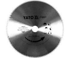Yato ašmenys plokštėms pjauti 185x140x20 (YT-60631)