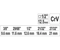 Grąžtas YATO VERŽTAKLIS 1/2" 03316