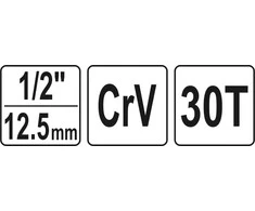 YATO terkšlė WEWNĘTRZNA DO ŚRUBUNKÓW 1/2" 03315