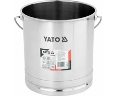 Toya Sa Poland Nerūdijančio plieno kibiras | sustiprintas dugnas | 12 l (YG-00650)