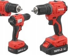Smūginis suktuvas-gręžtuvas Yato YT-8277905; 18 V; 2x2,0 Ah akum.