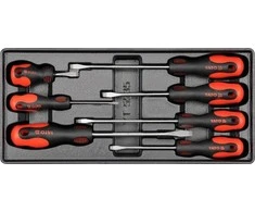YATO DRAWER INSERT SREWDRIVERS 7 vnt. 5535