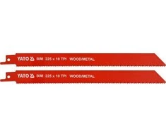 Yato Toya Sa Poland Pjūkliukai stumdomam siaurapjūkliui | metalui | BIM 225 mm 10TPI 2 vnt. (YT-33933)