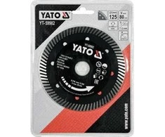 Yato Toya Sa Poland Deimantinis pjovimo diskas keramikai | pjovimui be pažeidimų | 125 mm (YT-59982)