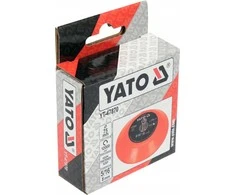 YATO DISKAS / POLIRAVIMO PLOKŠTELĖ SU VELCRO 75mm 5/16"