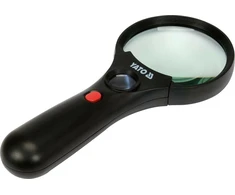 YATO LUPA DWIE SOCZEWKI 3x/45x PODŚWIETLENIE LED
